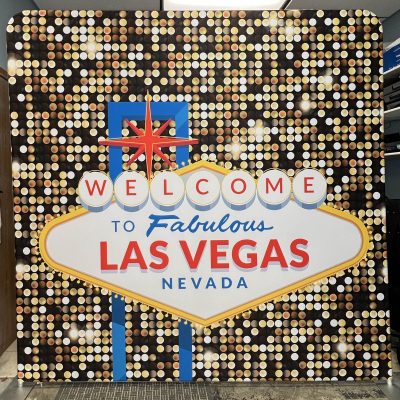 Welcome to Las Vegas Backdrop