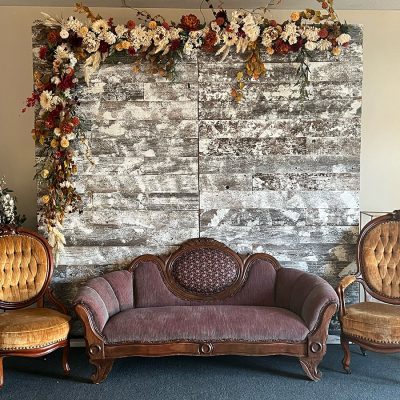 White Barn Wood Wall